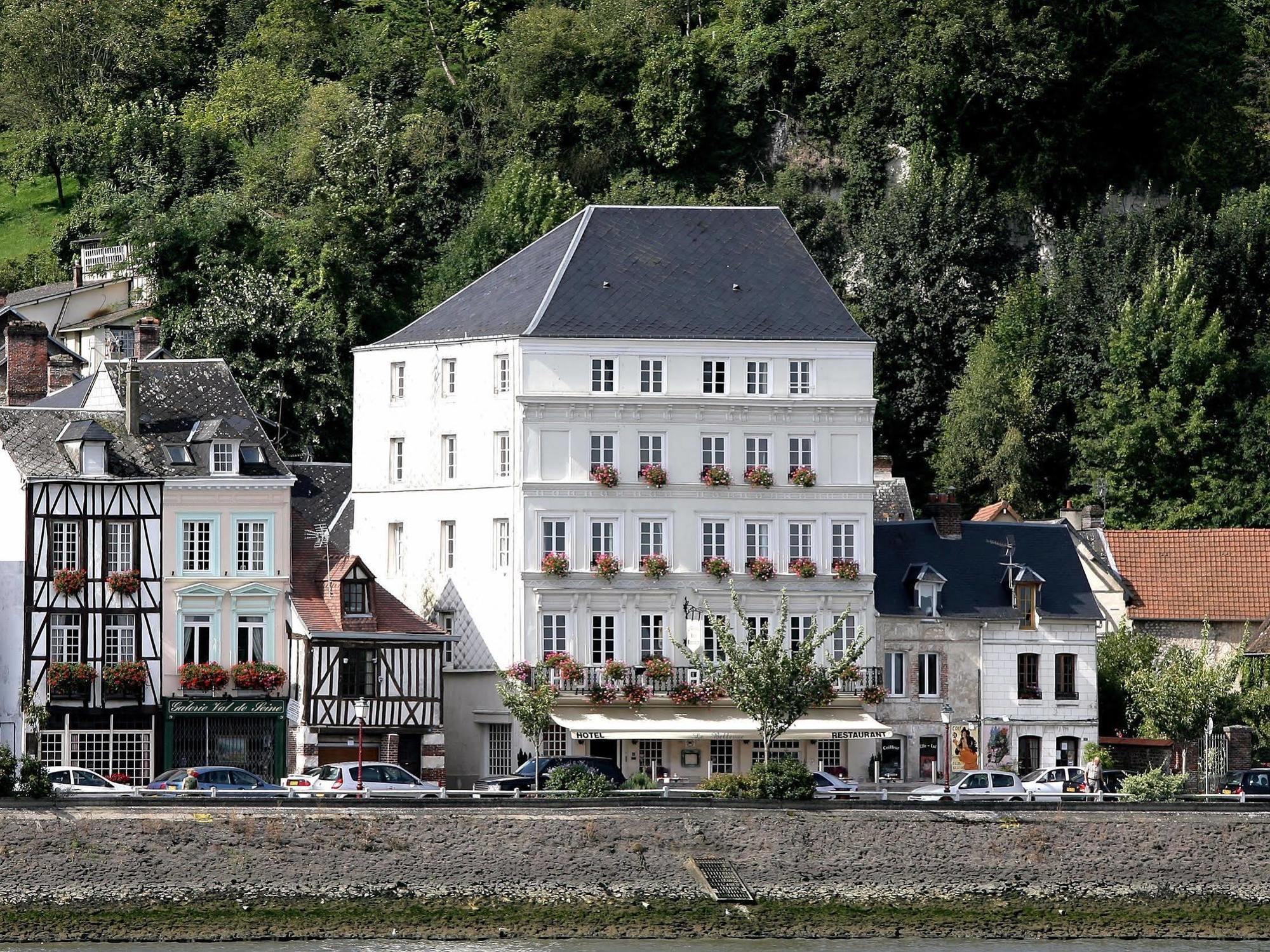 Hôtel le Bellevue La Bouille Exterior foto